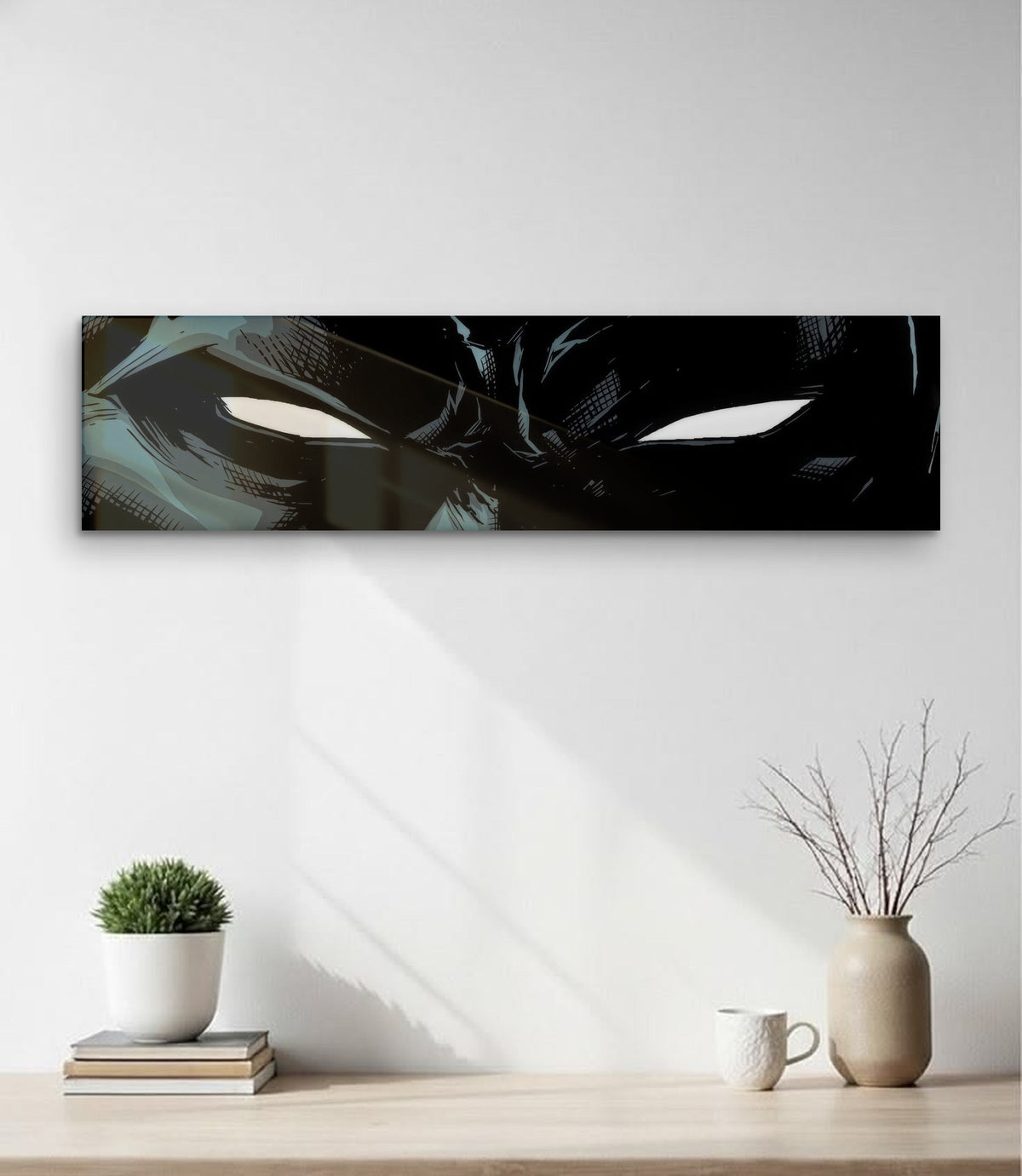 Batman Cowl Eyes Banner