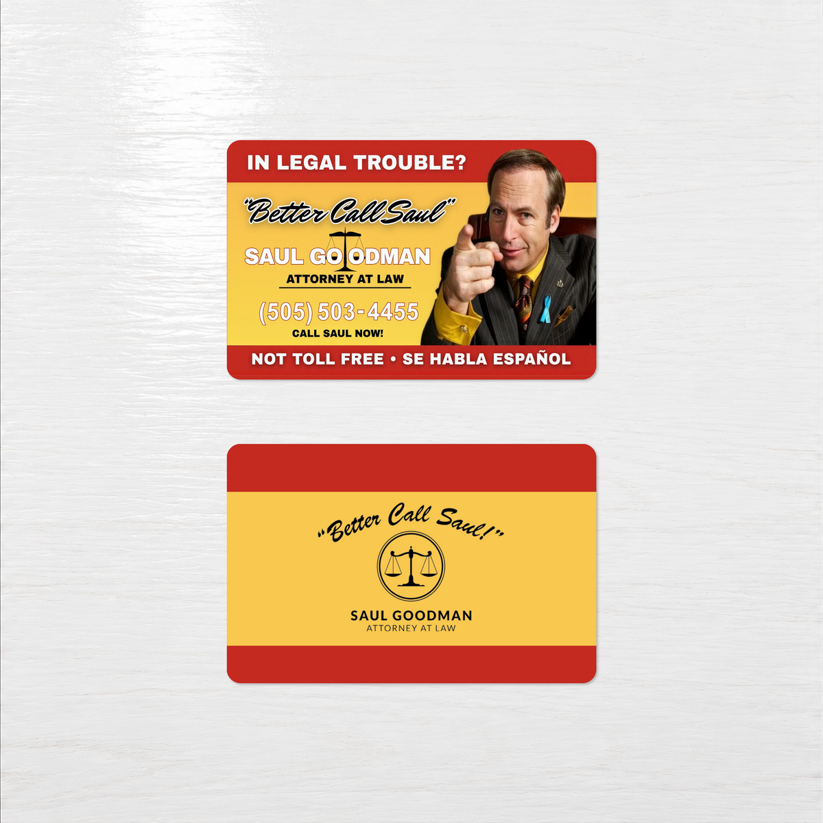 Better Call Saul Credentials