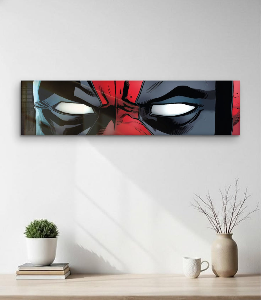 Red Masks & Comics Banners Bundle