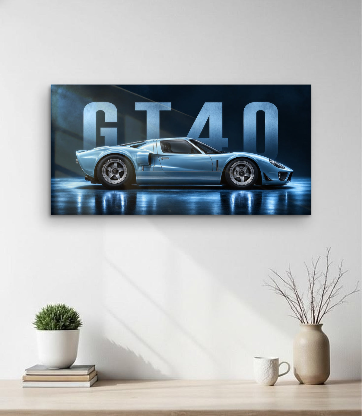 Ford GT40 Car Plate