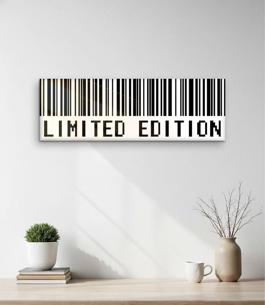 Limited Edition Barcode Sign