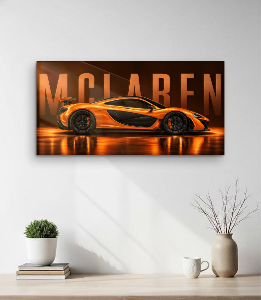 McLaren P1 Car Plate
