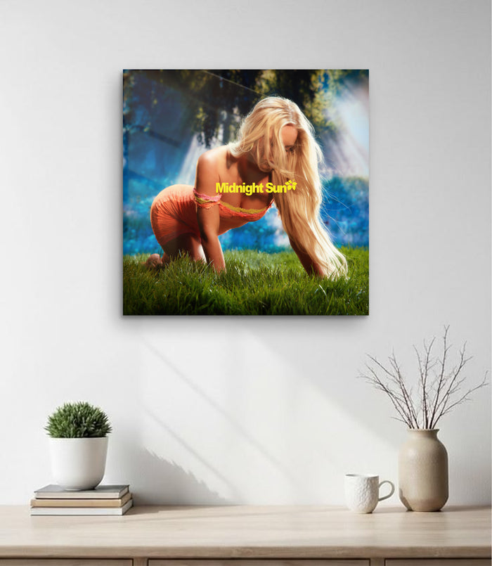 Midnight Sun - Zara Larsson Album Icon - magnetic acrylic album icon on wall