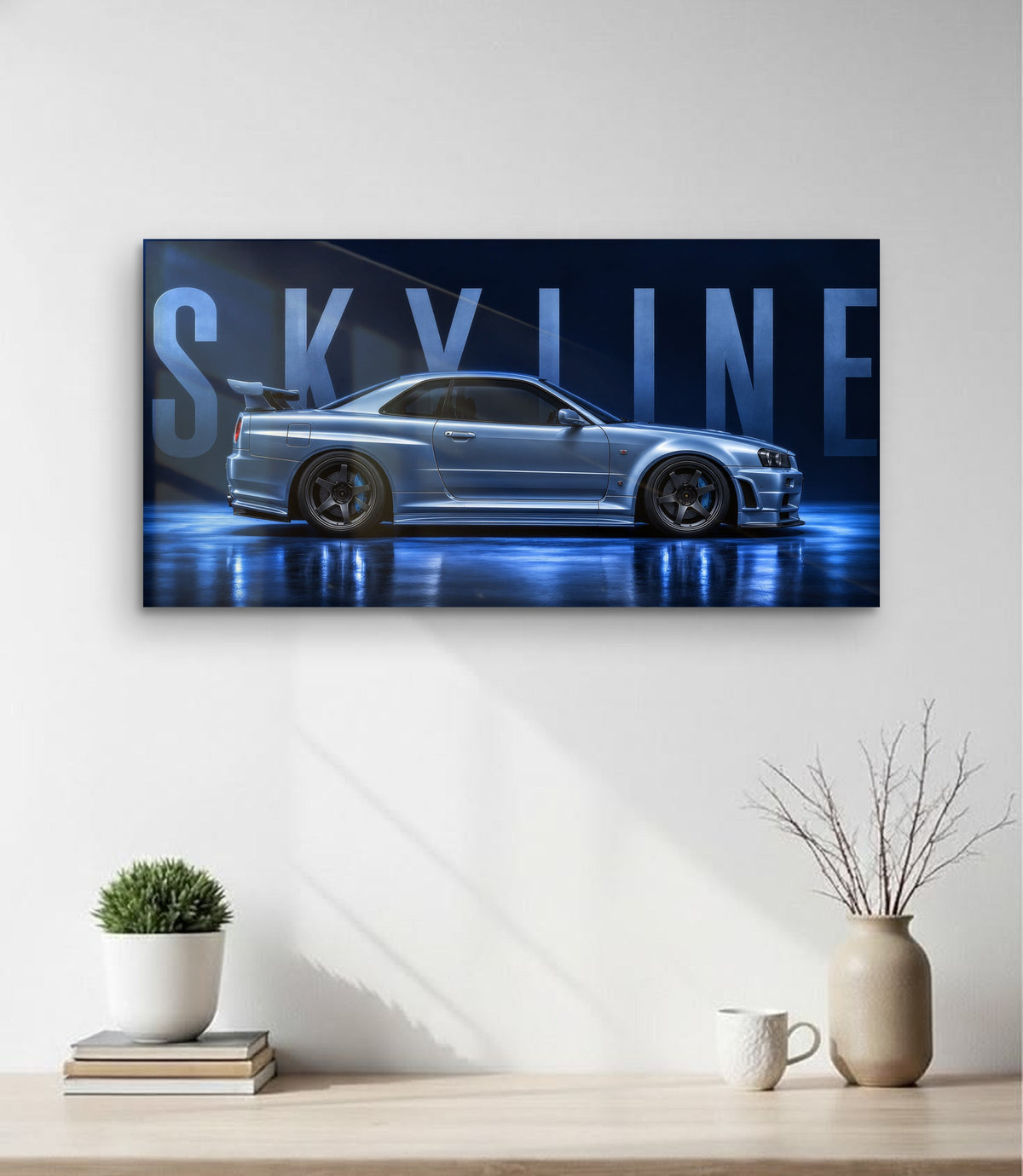 Nissan Skyline GT-R R34 Car Plate