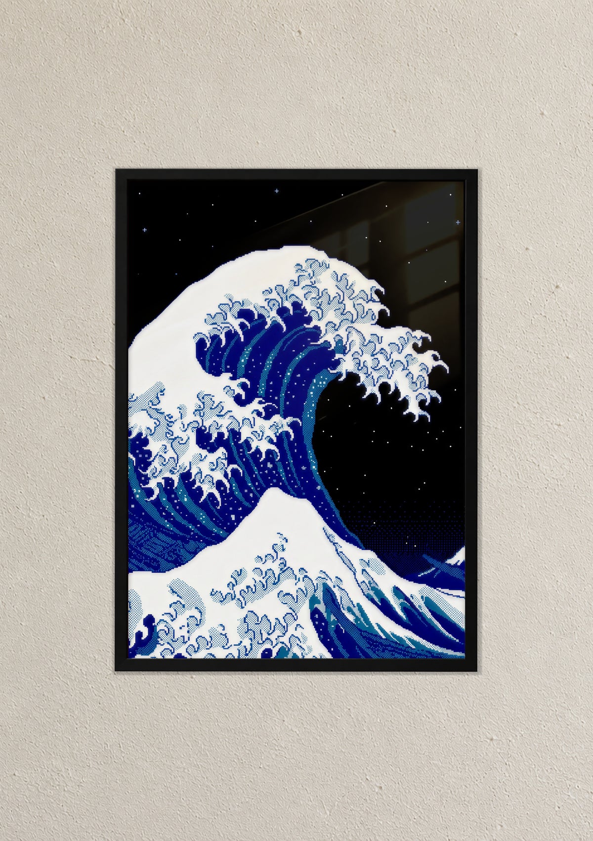 Pixel Great Wave