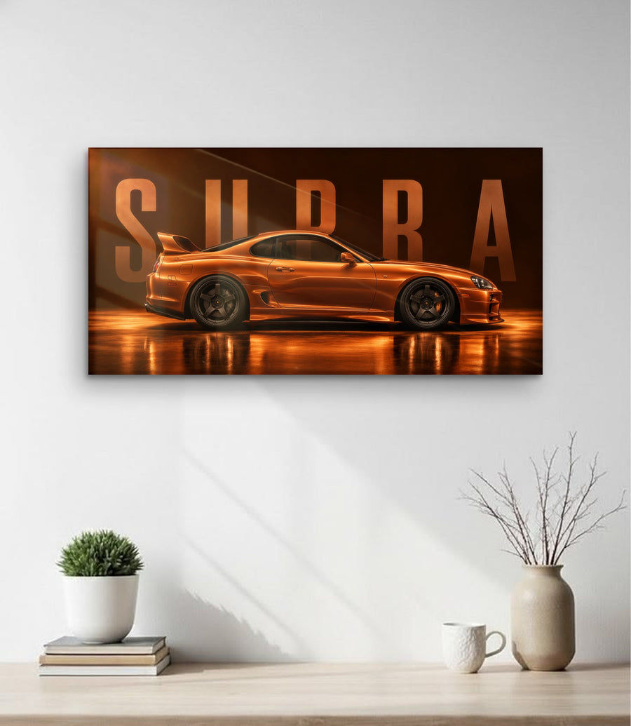 Toyota Supra Car Plate